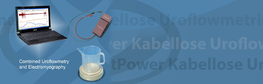 SmartPower Kabellose Uroflowmetrie mit EMG